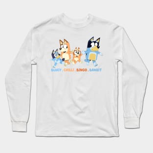 Dog Family Long Sleeve T-Shirt